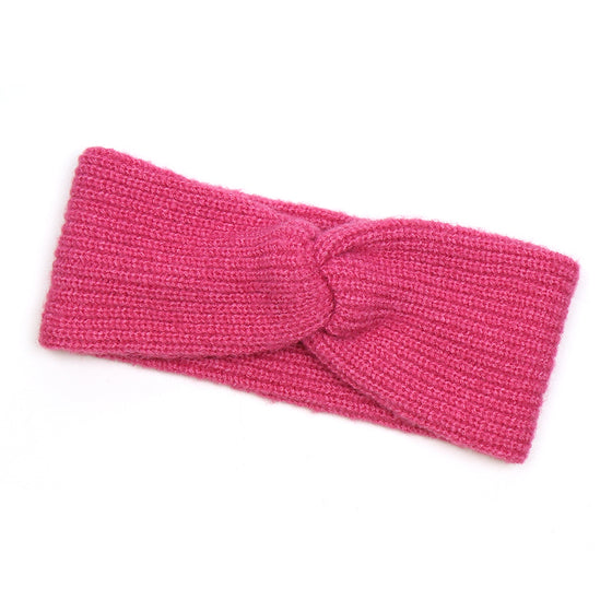 Bright Pink Supersoft Twist Hairband