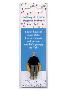  Funny Magnetic Bookmark for Men - I Don't Have an Inner Child