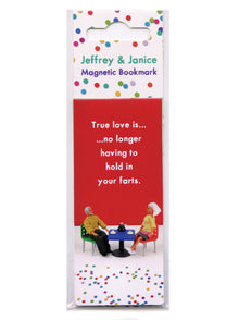  Funny Magnetic Bookmark - True Love