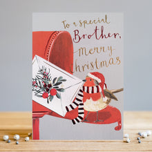  Louise Tiler Designs - Special Brother - Blank Christmas Card