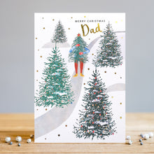  Louise Tiler Designs - Dad - Blank Christmas Card