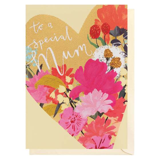 Cheerful Blank Mother's Day Card - Special Mum