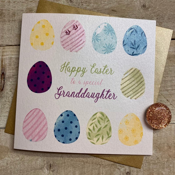 Gifts for women UK, Funny Greeting Cards, Wrendale Designs Stockist, Berni Parker Designs Gifts Greeting Cards, Engagement Wedding Anniversary Cards, Gift Shop Shrewsbury, Visit Shrewsbury, Blank Easter Card Special Granddaughter Happy Easter 2