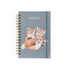 Wrendale Designs - A5 Lined Spiral Notebook / Journal - Fox Cubs