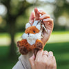 Wrendale Designs - Baby Autumn Plush Keyring - Adorable Plush Fox