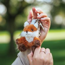  Wrendale Designs - Baby Autumn Plush Keyring - Adorable Plush Fox