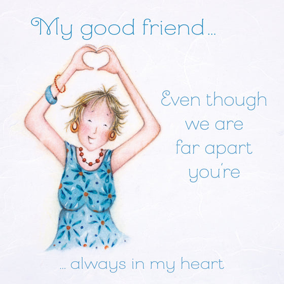 Berni Parker Designs - My Good Friend - Sentimental Greeting Card
