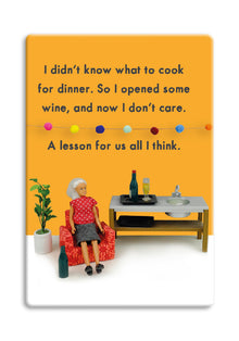  Funny Fridge Magnet for Women - I Don't Know What to Cook