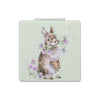 Wrendale Designs - Compact Mirror - Wild Clover Bunny