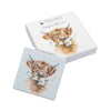 Wrendale Designs - Compact Mirror - Highland Cow