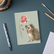  Wrendale Designs - A6 Notebook - Hedgehog and the Bee