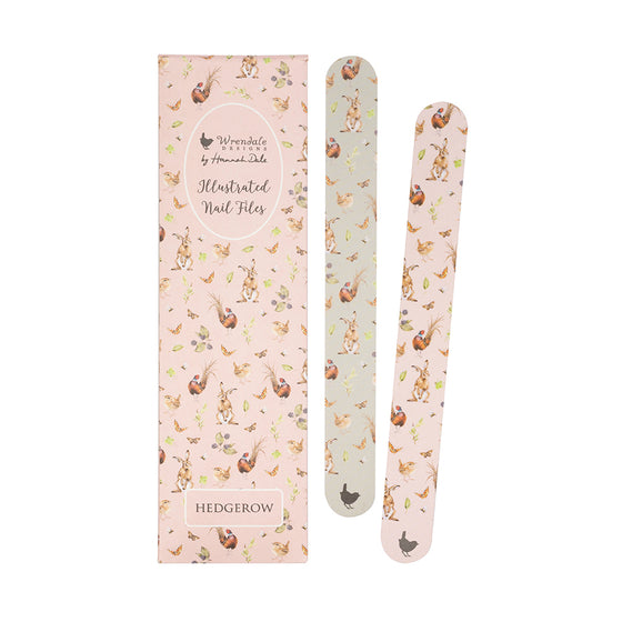 Wrendale Designs -  Illustrated Nail Files - A British Hedgerow