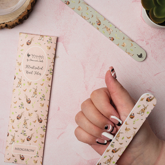 Wrendale Designs -  Illustrated Nail Files - A British Hedgerow