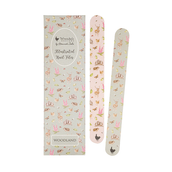 Wrendale Designs -  Illustrated Nail Files - Woodland Animals