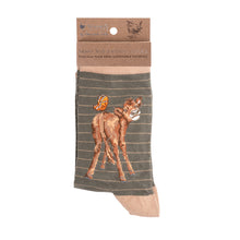  Wrendale Designs - Women's Bamboo Socks - Cow