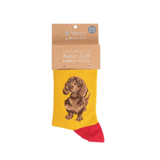 Wrendale Designs - Children’s Bamboo Socks - Dachshund