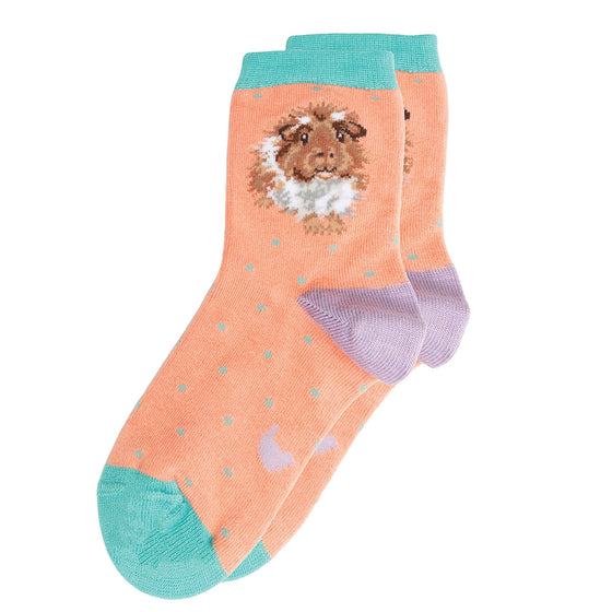 Wrendale Designs - Children’s Bamboo Socks - Guinea Pig