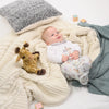 Wrendale Designs - Little Wren Collection - Little Savannah Printed Babygrow, 3-6 months