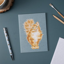  Gifts for women UK, Funny Greeting Cards, Wrendale Designs Stockist, Berni Parker Designs Gifts Greeting Cards, Engagement Wedding Anniversary Cards, Gift Shop Shrewsbury, Visit Shrewsbury Wrendale Designs A6 Notebook Ginger Cat 1